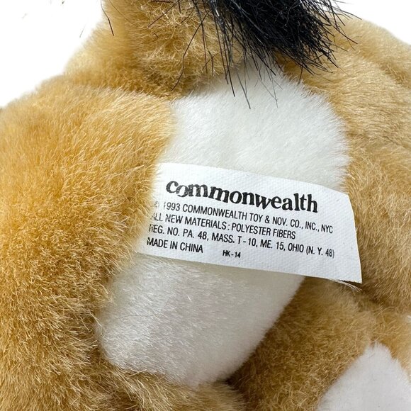 Commonwealth Hug-a-Plush Lion Cub 1993 Vintage Toy 6 Inch 44148 - Picture 8 of 9